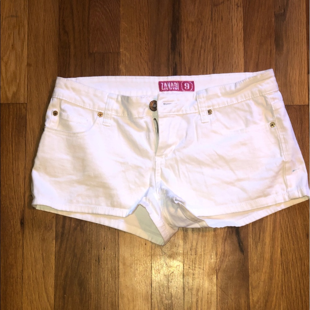 White shorts